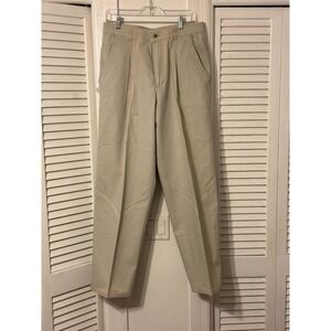 Vintage GOTCHA Men's Chino Style Pants Size 34, Beige/Tan